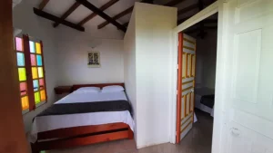 Family cabin of Riverside’s partner hotel in Jerico, Colombia