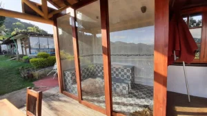 Steam bath of Riverside’s partner hotel in Jerico, Colombia